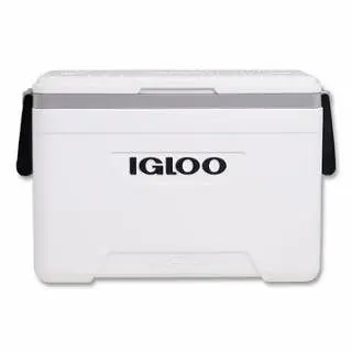 Igloo Optimized Latitude Marine Ultra Series Cooler, 25 Qt, Gray/Cream, 2 Pieces, 49550