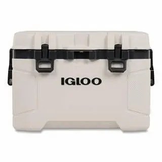 Igloo Premium Trailmate Cooler, 52 Qt, Bone/Obsidian, Single piece per pack, 50215