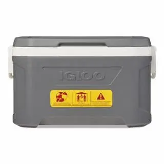 Igloo Unique Workman Ice Chest, End Capacity 50 Qt, Gray, 2 Pieces, 00050440