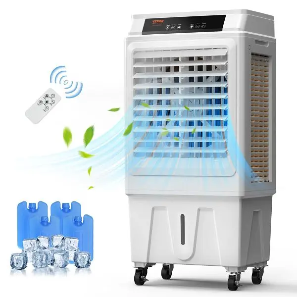 VEVOR Evaporative Air Cooler, 3100 CFM, SYZ120W36CM12A3OMV1