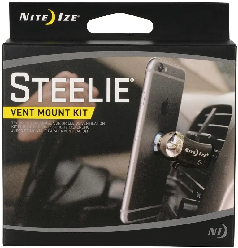 Nite Ize STVK-11-R8 Vent-Mount Kit, Midnight, Vent Mounting
