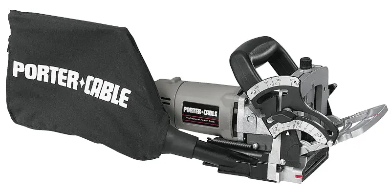 Porter-Cable 557 Plate Joiner Kit, 7 , 20 D Cutting, FF, #0, #10, #20, Simplex, Duplex, #6 Max Biscuit, 6 T Blade