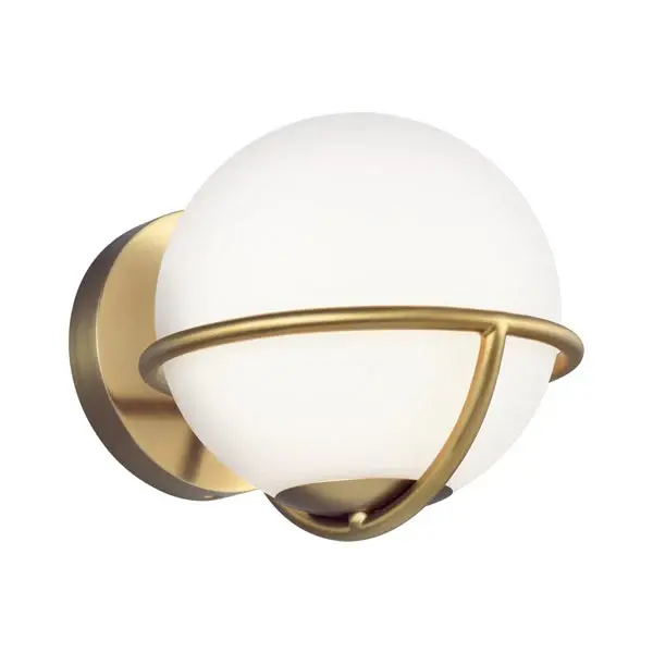 Apollo 1 Light Wall Light - Burnished Warm alloy