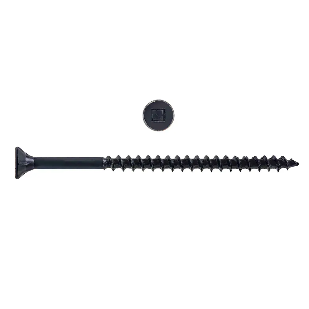 Black Construction Screw, #8 x 3" (8 Units)