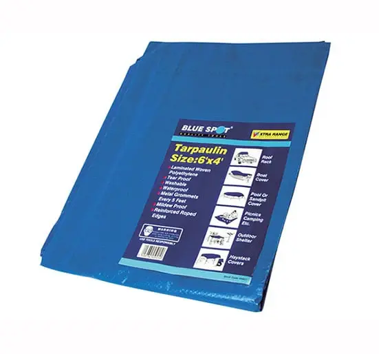 BlueSpot Tools Tarpaulins - 9ft x 6ft