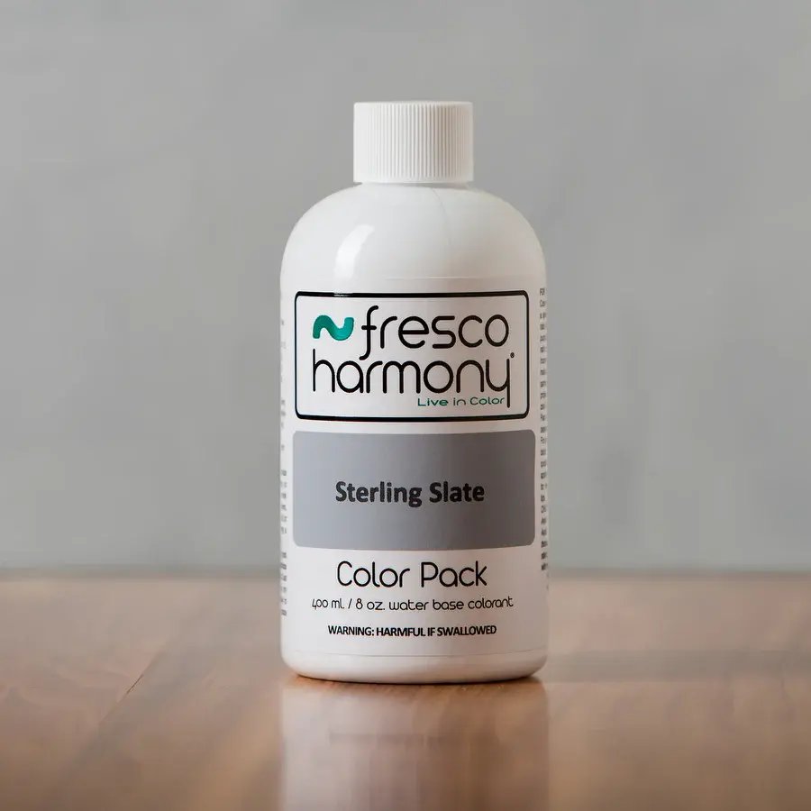 Commercial Grade Fresco Harmony Sterling Slate Colour Formula - 8oz