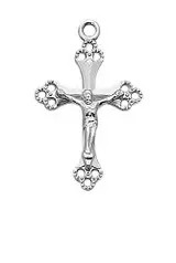 SS CRUCIFIX 18 CH&BX" - L9155 Natural Pine