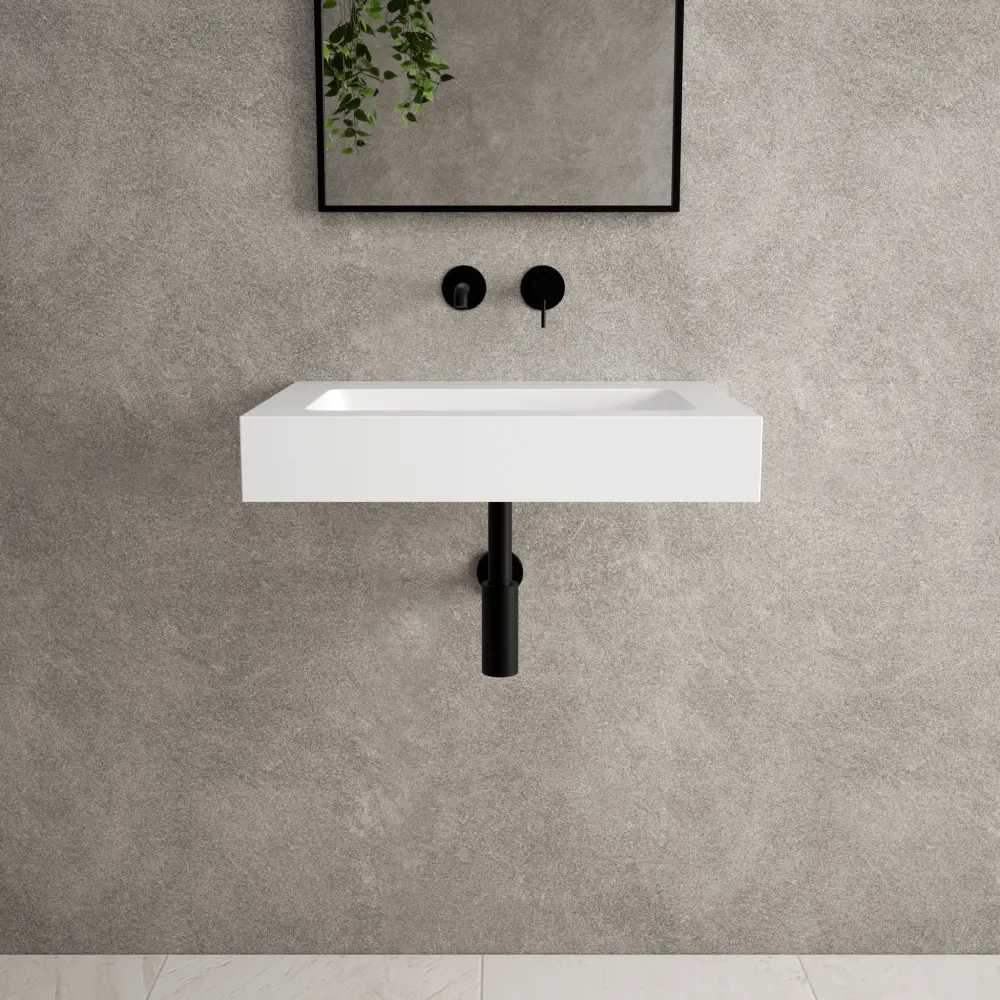 Dimensional Lumber Bloc Wall Hung Beyondstone Basin - 600mm