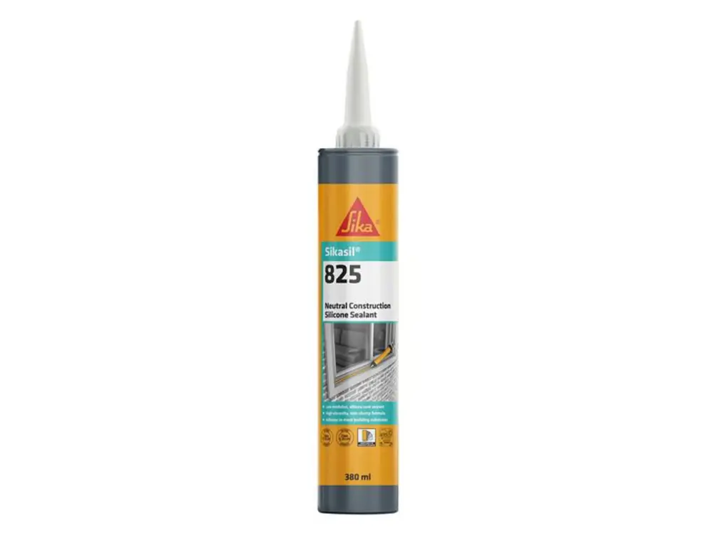 Everbuild Sika Sikasil-825 Silicone Sealant Brick Cherry 380Ml