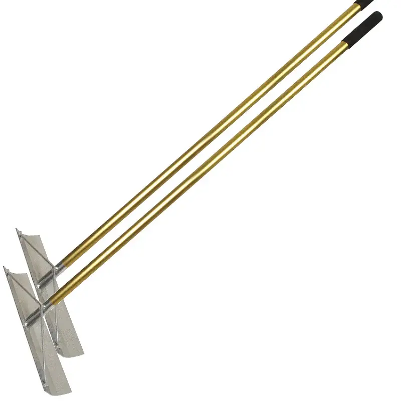 Kraft American Concrete Rake/Placer - Gilded Standard™ Edition 19" x 4" (Pack 2)
