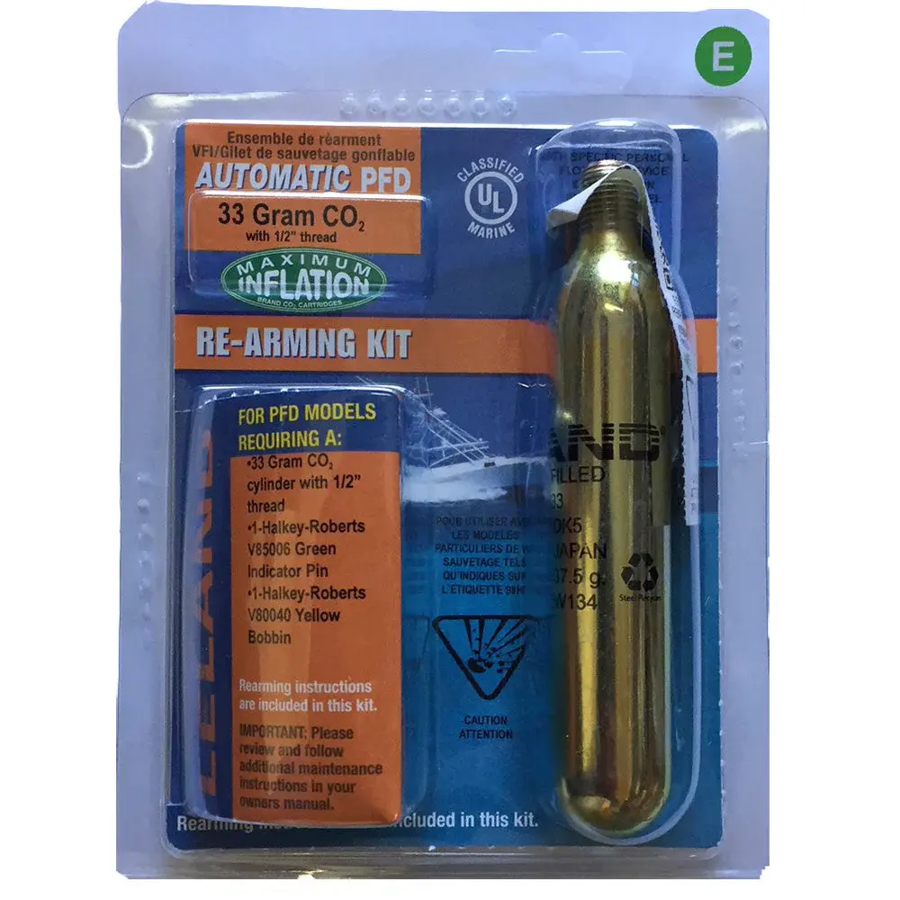Leland Re-Arm Pack Programmable 33g: V95000 Inflator
