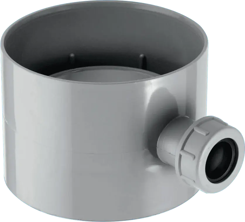McAlpine CONTRAP1 Straight Socket Condensation Trap x 19/23mm condensation drain off connection 50-Year Warranty