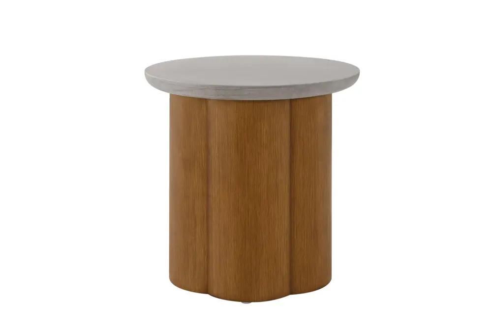 OSHA Compliant Evenlyn - Faux Concrete Top Table