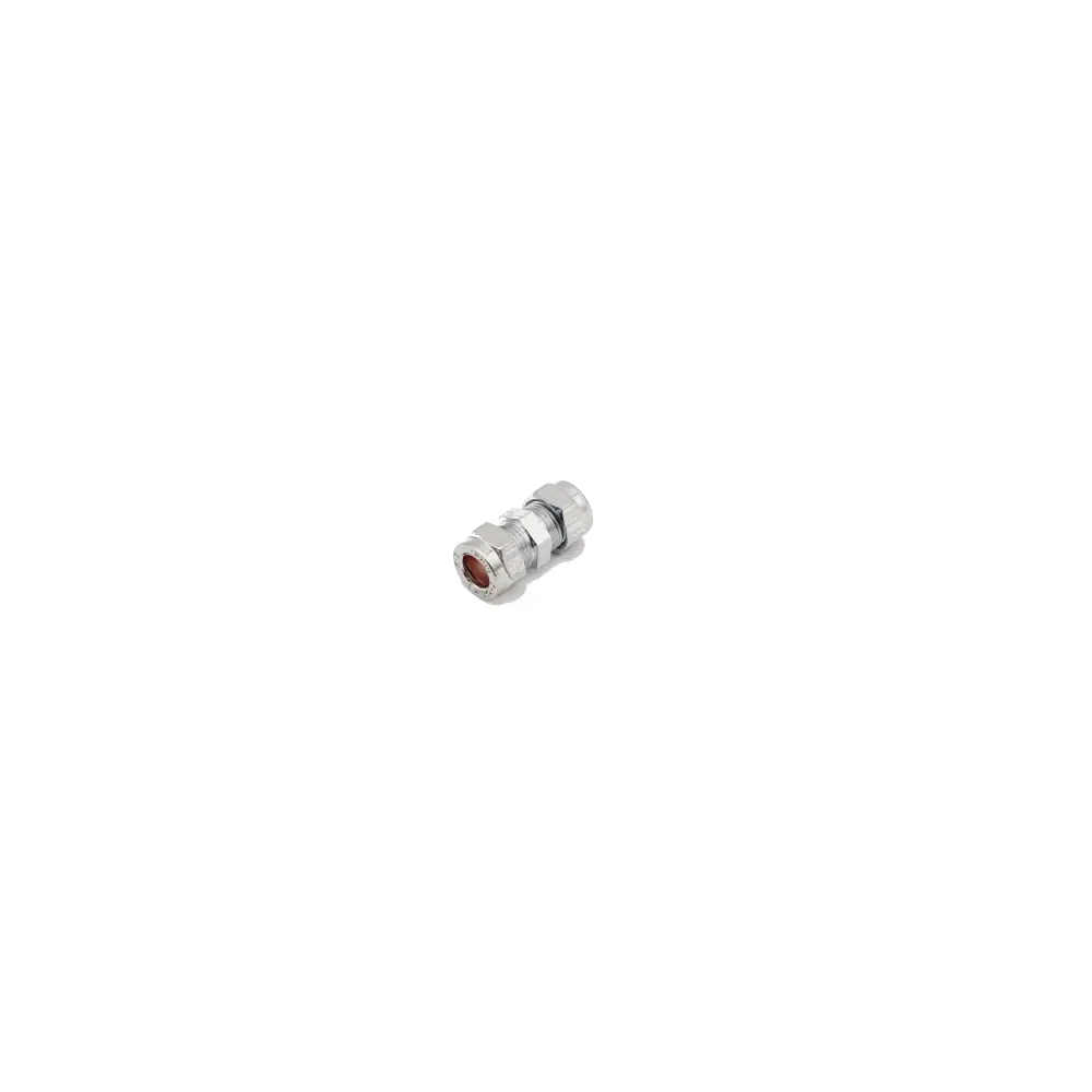 PrimaPlus Shiny metal Compression Coupling 10mm (Pack 10)