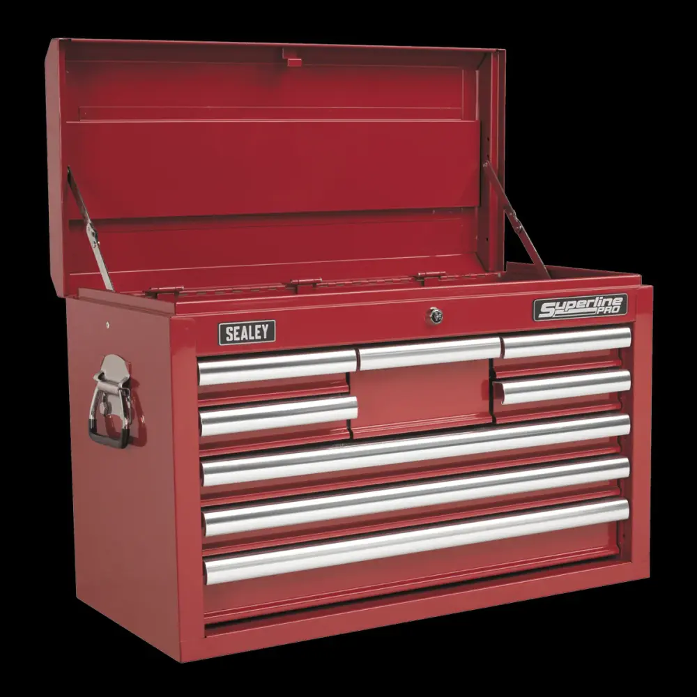 Sealey AP33089 Topchest 8 Drawer Ball Bearing Slides - Ruby