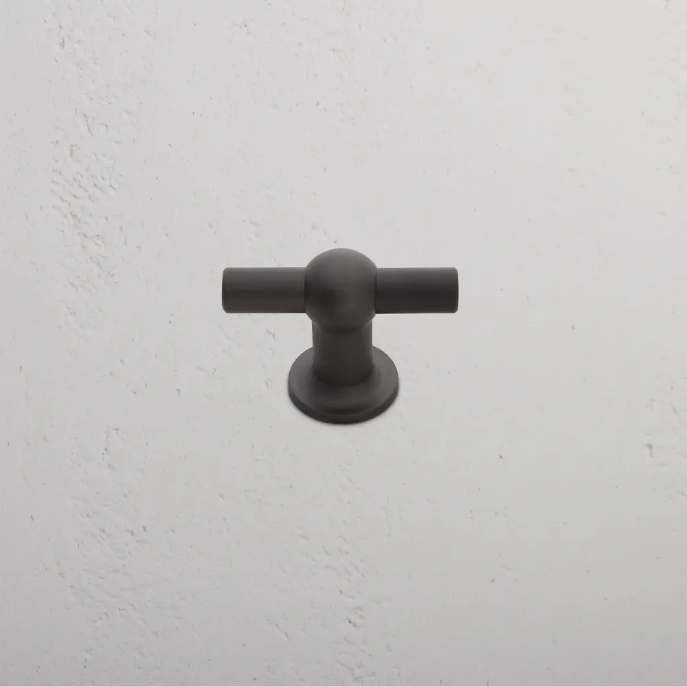 Harper T-Bar Cabinet Handle Medium - Copper-brown Quick Release
