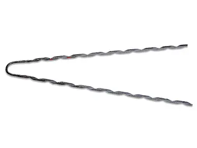 HTG107 1/4 - 1/4" Amber - Helical Grip