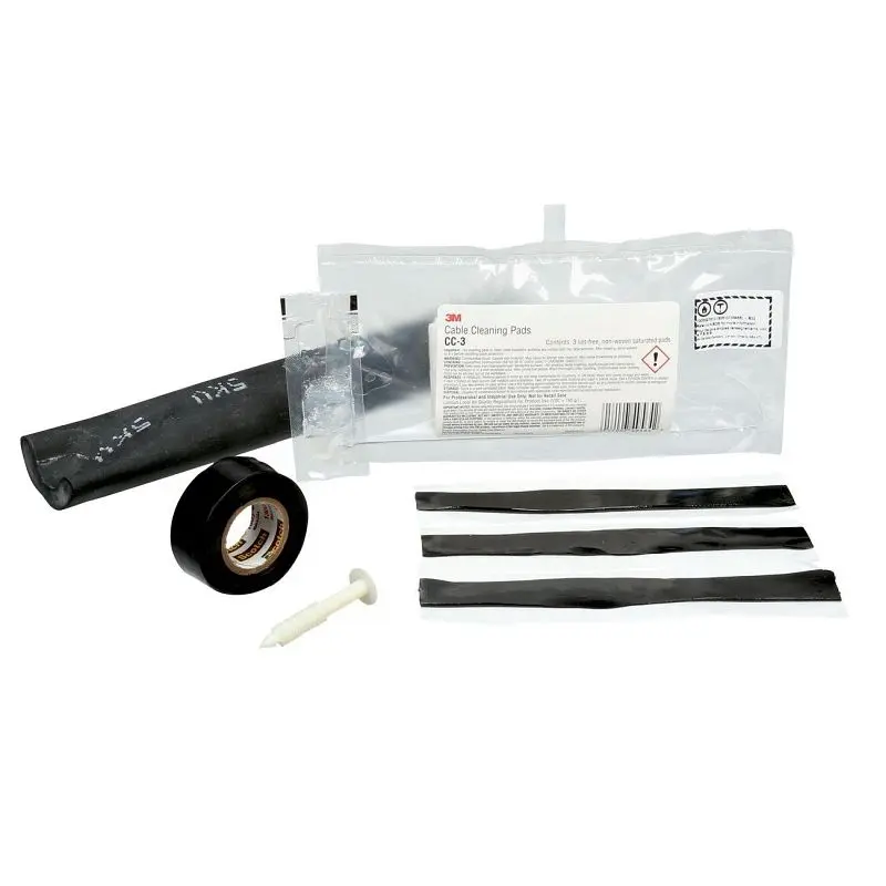 3M Motor Lead Pigtail Splice Kit 5317, 5-8 kV, Non-Shielded, 7000027611