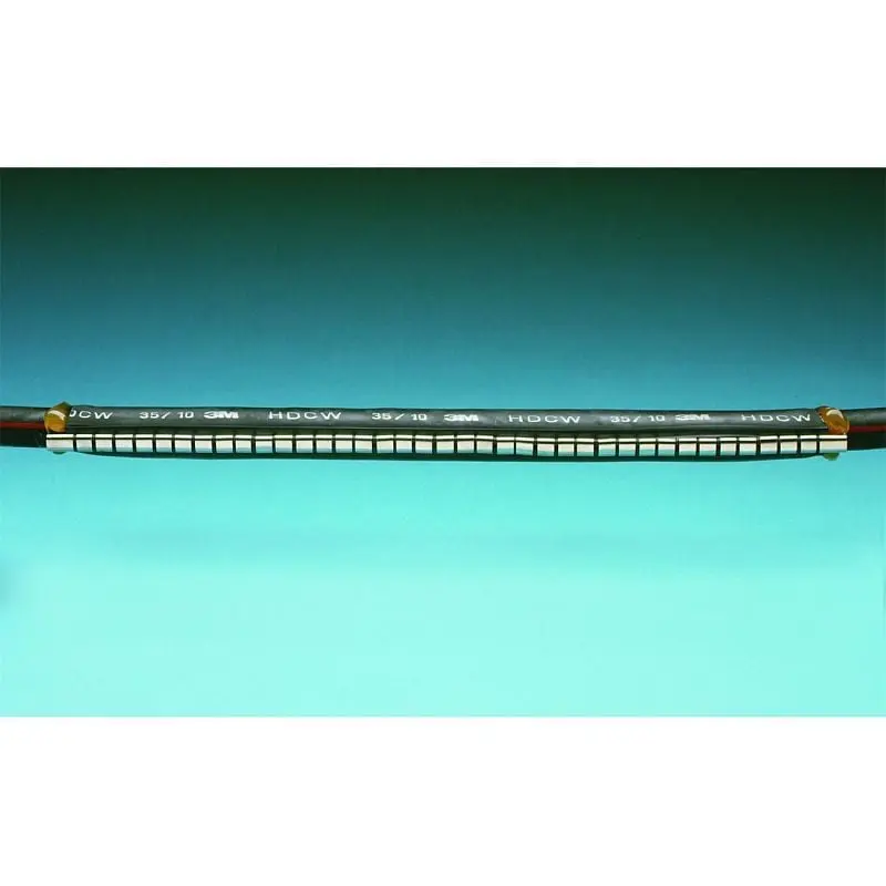 3M Wraparound Heat Shrink Cable Repair Sleeve HDCW-55/15-1000, Length 39.4 (1000 mm), Quantity: 5, 7000138427
