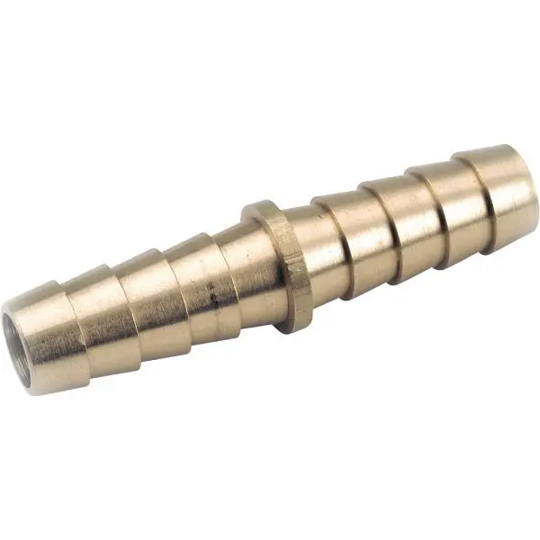 Anderson Guard Metals 1/2 Inch ID x 1/2 Inch ID Brass Hose Barb Flange Union, 5 per case, 757014-08 Anderson Metals