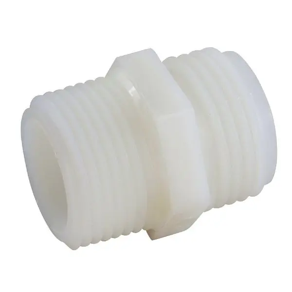 Anderson Metals 3/4 Inch Hose x 3/4 Inch MIP Nylon Hose Modifyer, 5 per case, 53778-1212