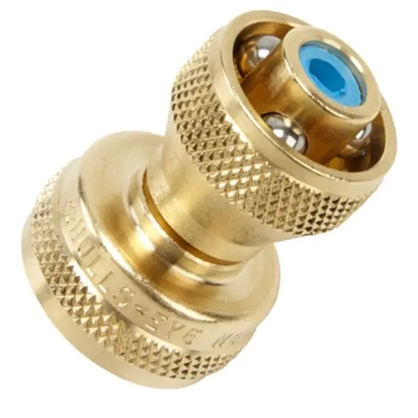 Bon Bright Adjust--Power Hose Nozzle, Brass & Stainless Steel, 14-356