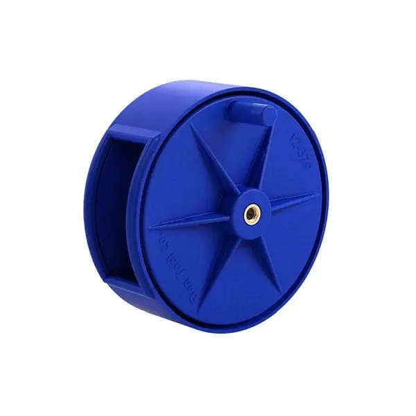 Bon Nylon Tie Wire Reel, Lexan Polycarbonate Resin, 6 1/4" Diameter, 12-379