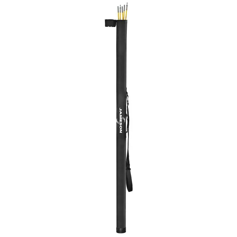 Jameson Bag, 5ft-Hard Sided, Jet Black Master Pack Fish Rods, 7-5B