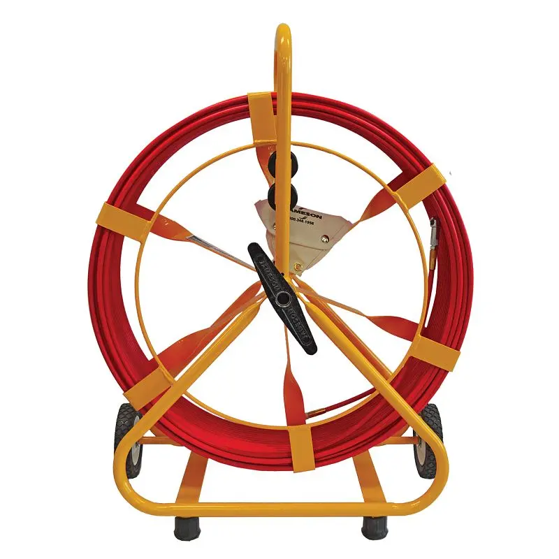 Jameson Eco-Friendly Duct Hunter Traceable Rodder, 5/16" x 400', Marked Every 5', 12-516-400M