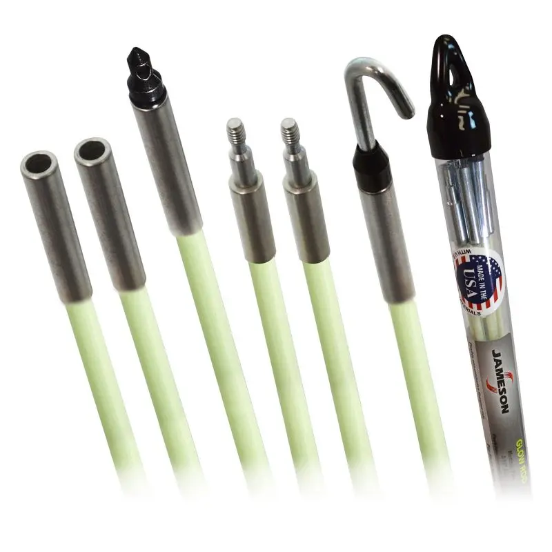Jameson Glow Rod Kit, 18', 6" Minimum Bend Radius, 7-63T