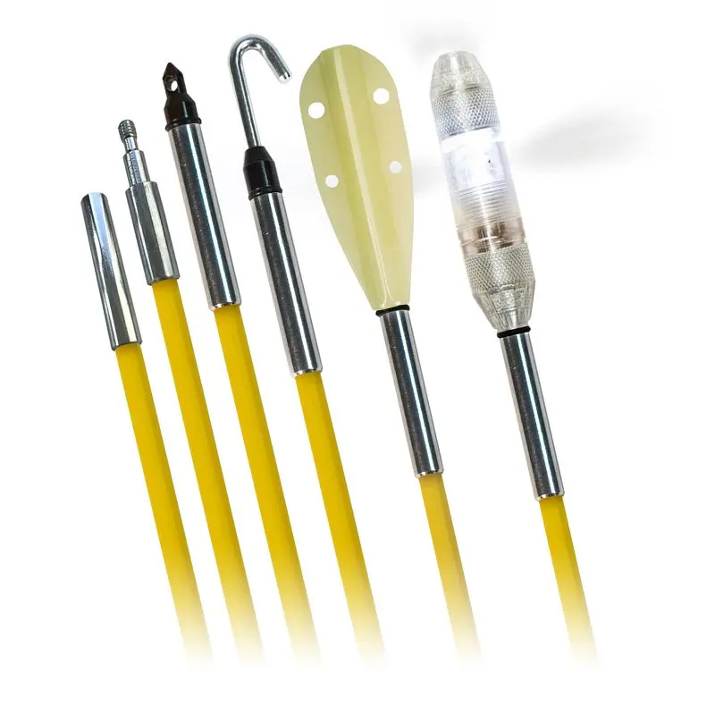 Jameson Industrial Coated Fish Rods, 30' kit, Tube, 7C-30KT