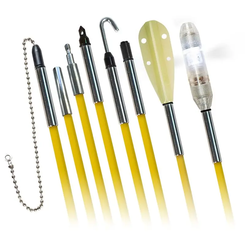 Jameson Non-Slip Coated Fish Rods, 60' kit, Package, 7C-60KB