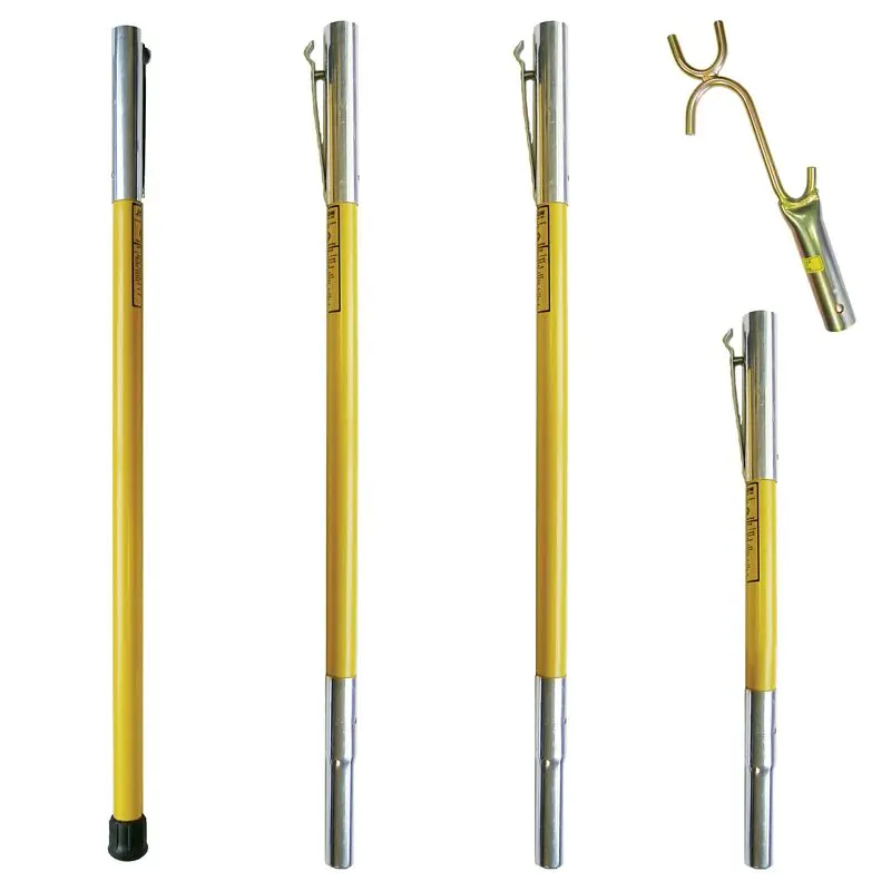 Jameson FG Series Fiberglass Pole Set Wire Raiser, FG-6-3W