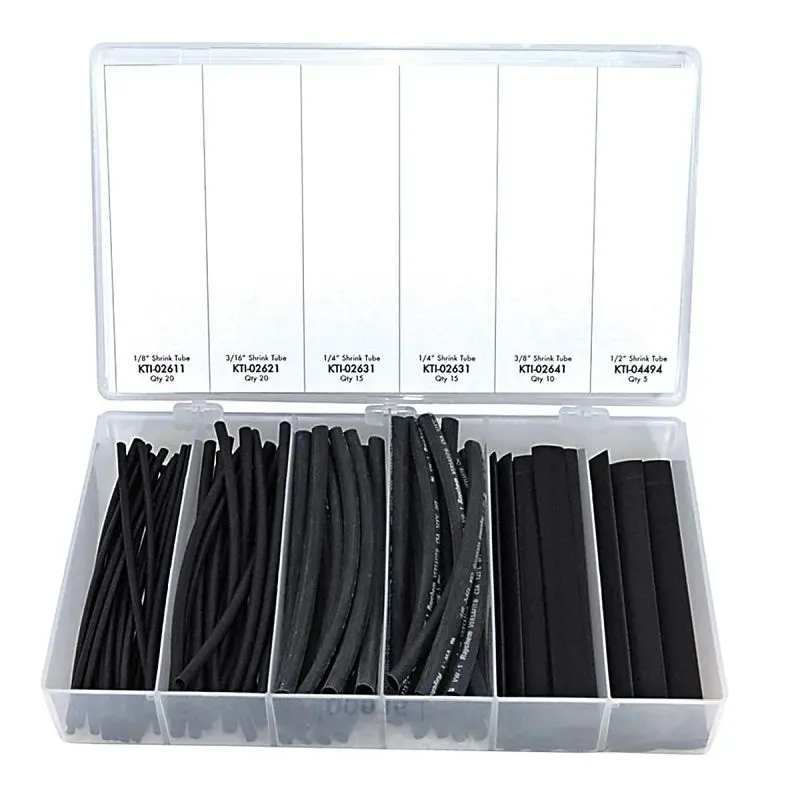 K Expert Tool International Shrink Tube Kit 85 pieces, KTI00035 K Tool International