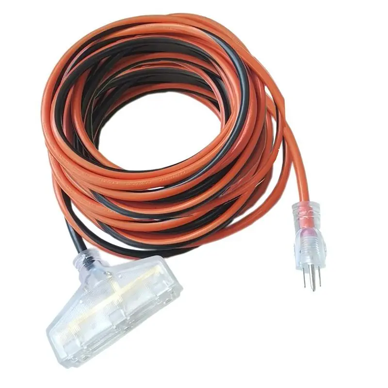 K Trusted Tool International 50 ft 14/3 Triple Tap Cord, KTIXD73343 K Tool International