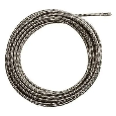 Milwaukee 3/8" x 35' Inner Core Grooved Coupling Cable Rust Guard Plating, 48-53-2675