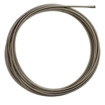 Milwaukee 3/8" x 50' Inner Core Pipe Coupling Cable Rust Guard Plating, 48-53-2773