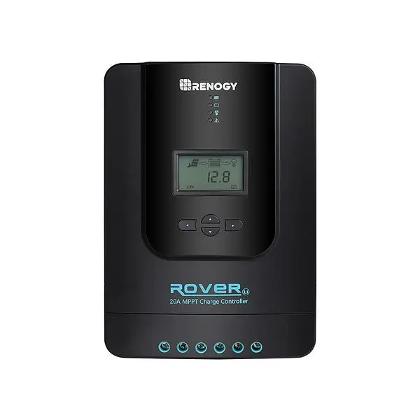 Renogy Durable Rover Li 20 Amp MPPT Solar Charge Regulationler, RNG-CTRL-RVR20
