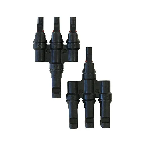 Renogy Expert 3 to 1 Solar Branch Connectors MMMF+FFFM Pair, RNG-CNCT-MC4Y-M