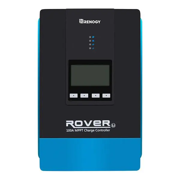 Renogy Fade-Resistant Rover 100 Amp MPPT Solar Charge Regulationler, RNG-CTRL-RVR100