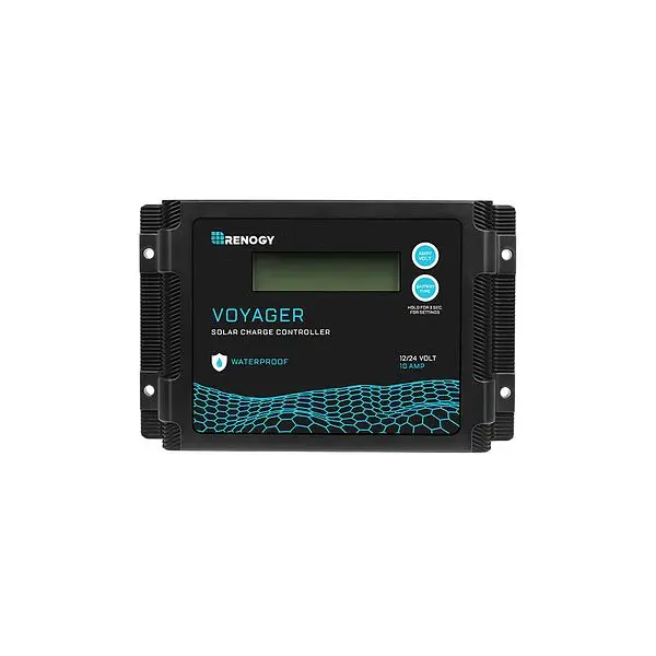 Renogy New Edition Voyager 10A PWM Waterproof Solar Charge Regulationler, RCC10VOYP