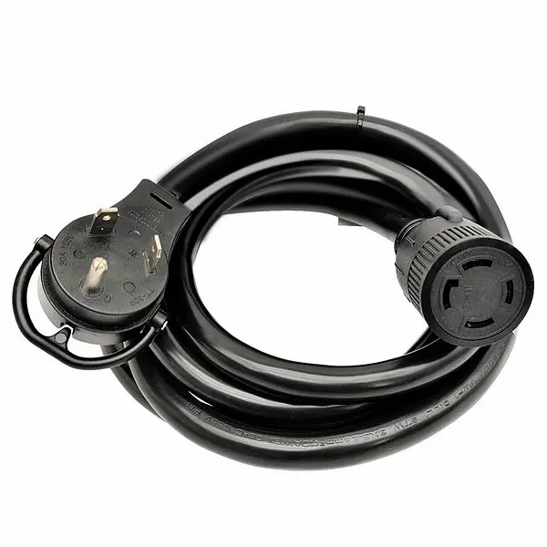 Renogy Parkworld 10ft 10AWG TT-30P to L14-30R Modifyer Cable, OPC10AC-1TT30P10FT1L1430R
