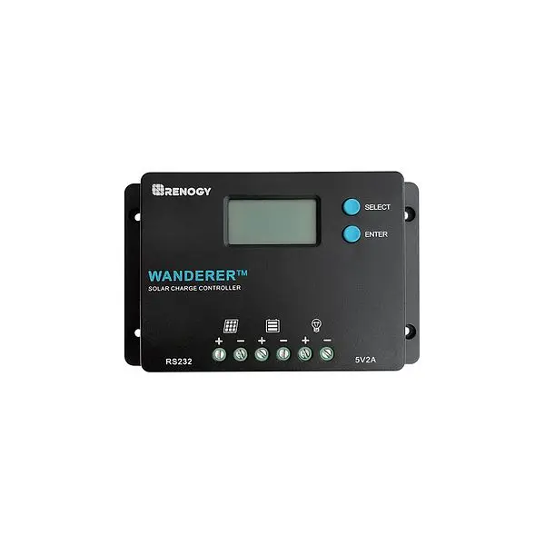 Renogy Wanderer 10A PWM Charge Regulationler, RNG-CTRL-WND10