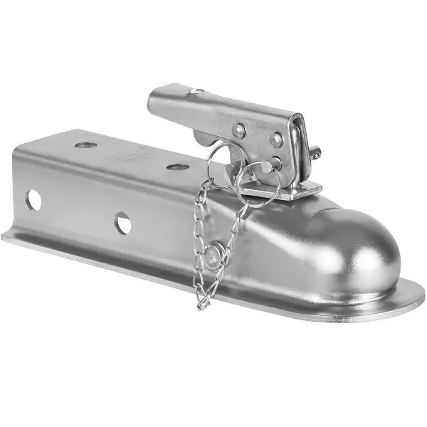 VEVOR ANSI-Rated Straight Trailer Coupler 2-Inch Hitch Ball, 2-Inch Channel, ZXTCOHQCY2204LJDWV0