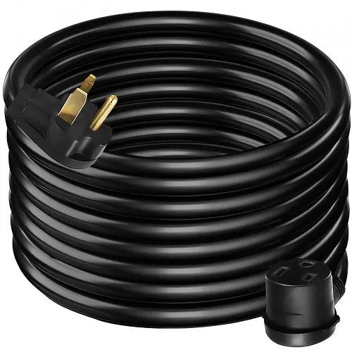 VEVOR Corrosion-Resistant 50 ft 6/3 Welder Extension Cord 50Amp 250V NEMA 6-50P, 50FT50ADHJYCX0001V0