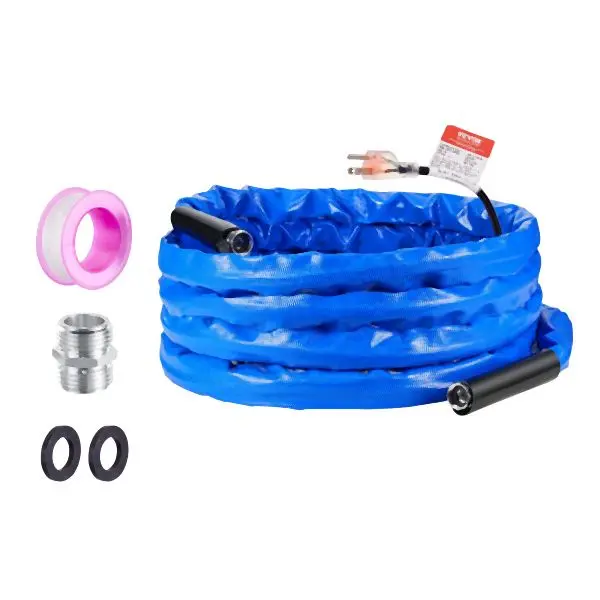 VEVOR Sleek 30ft Heated Water Hose RV -45°F Antifreeze Heated Drinking Water Hose, ZZKJRSG30YC03ZUVMV1