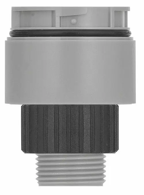 Werma Modifyer single hole mount, built- mount, Gray, 630.720.00