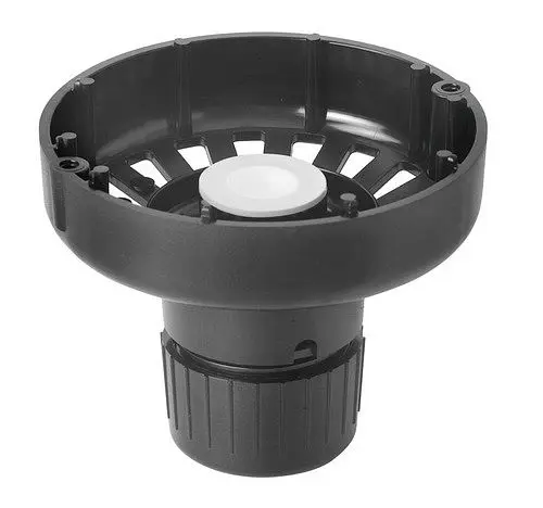 Werma Tube adapter, tube mount, 89 mm diameter, Matte Black, 975.420.01