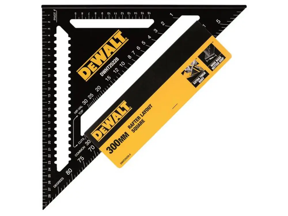 Dewalt Hand Tools Metric Speed Square 30Cm