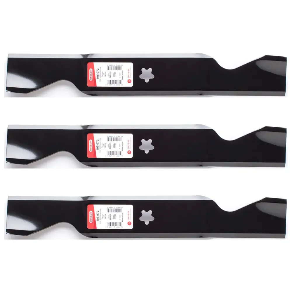 Oregon 95-072 High Lift Blades 54" AYP 112053, 187254, 187255, 187256